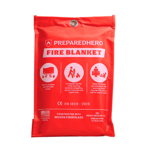 4-Pack Fire Safety Blanket