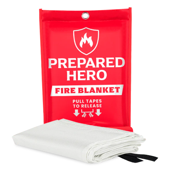 4-Pack Fire Safety Blanket